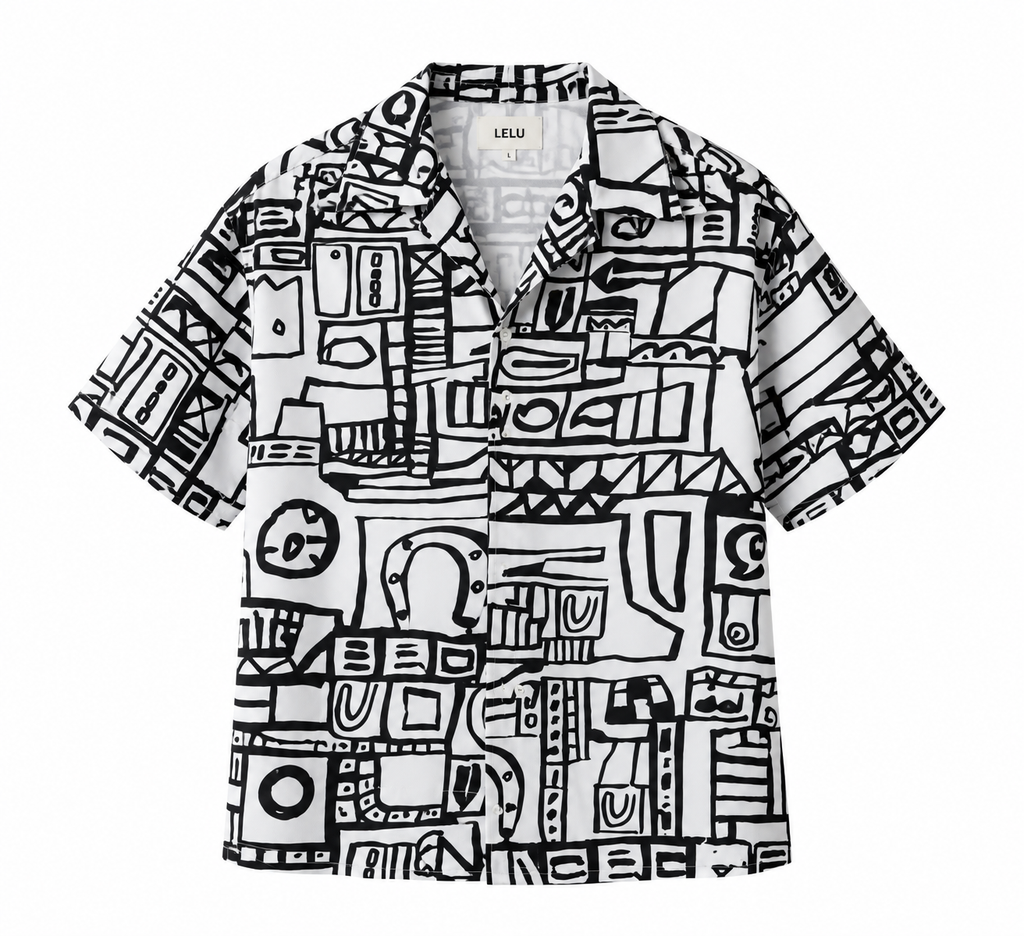 HAWAII SHIRT - BLACK