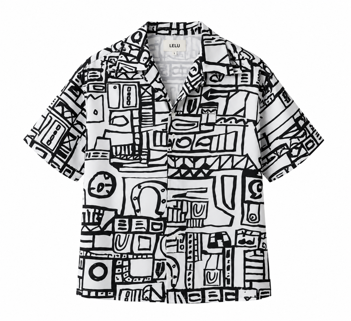 HAWAII SHIRT - BLACK