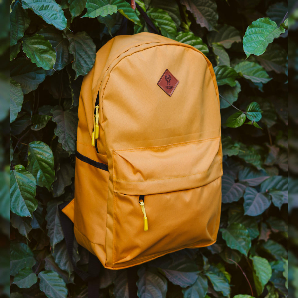 backpack yellow