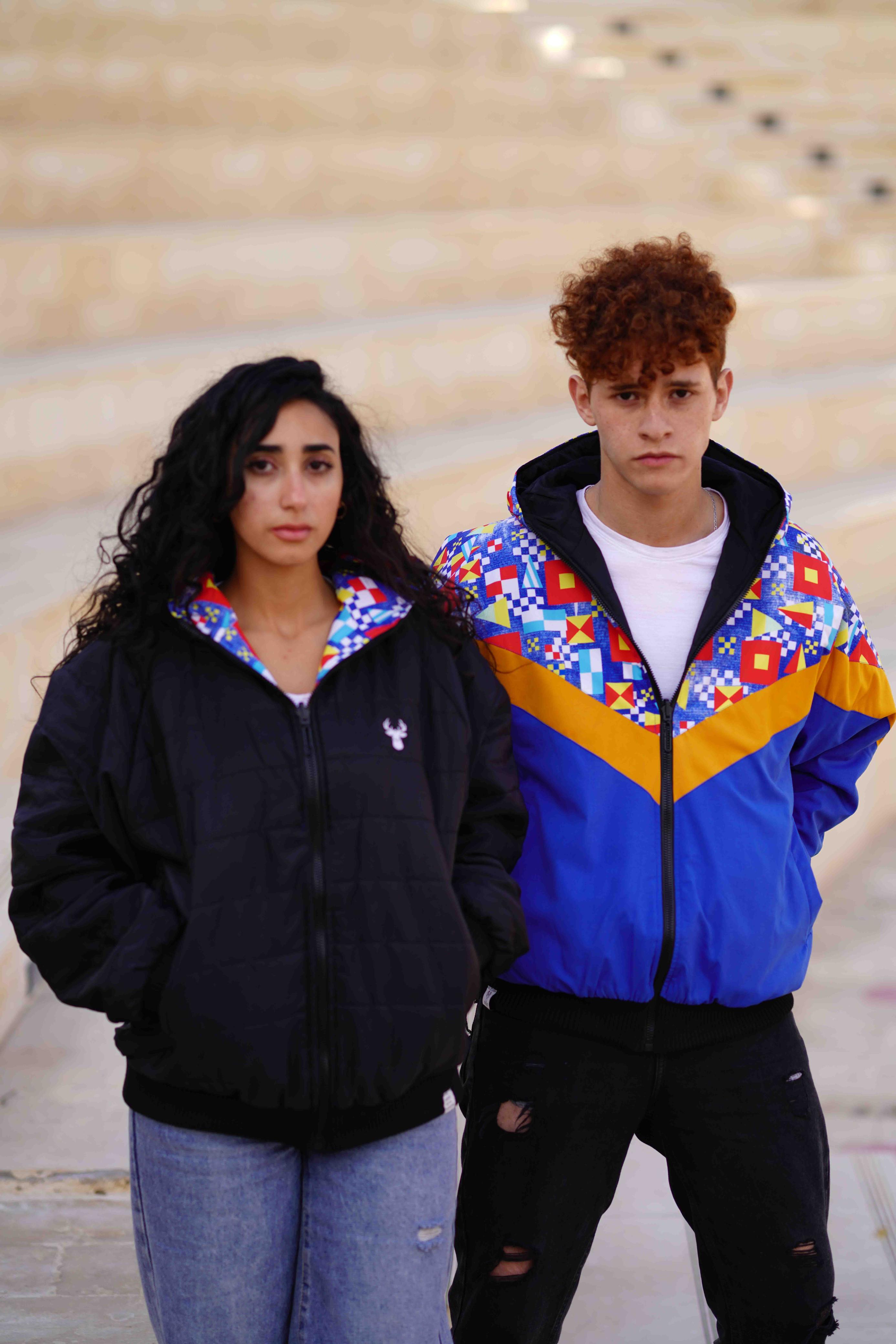 Double sided jacket
