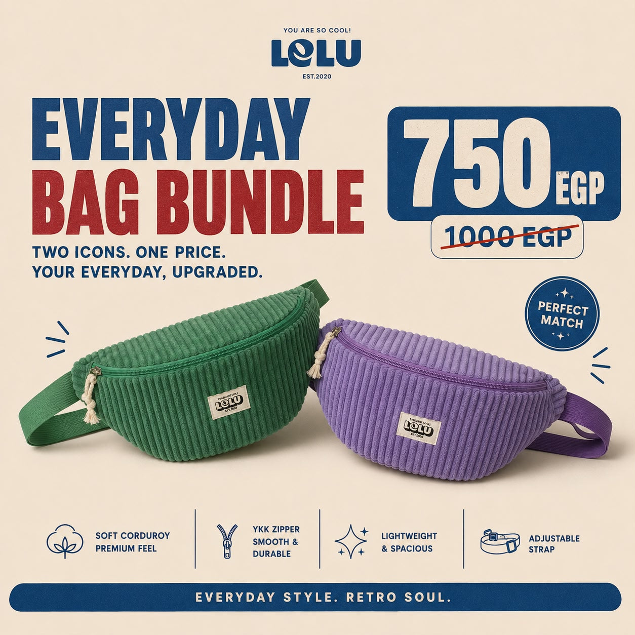 everyday fanny bag bundle