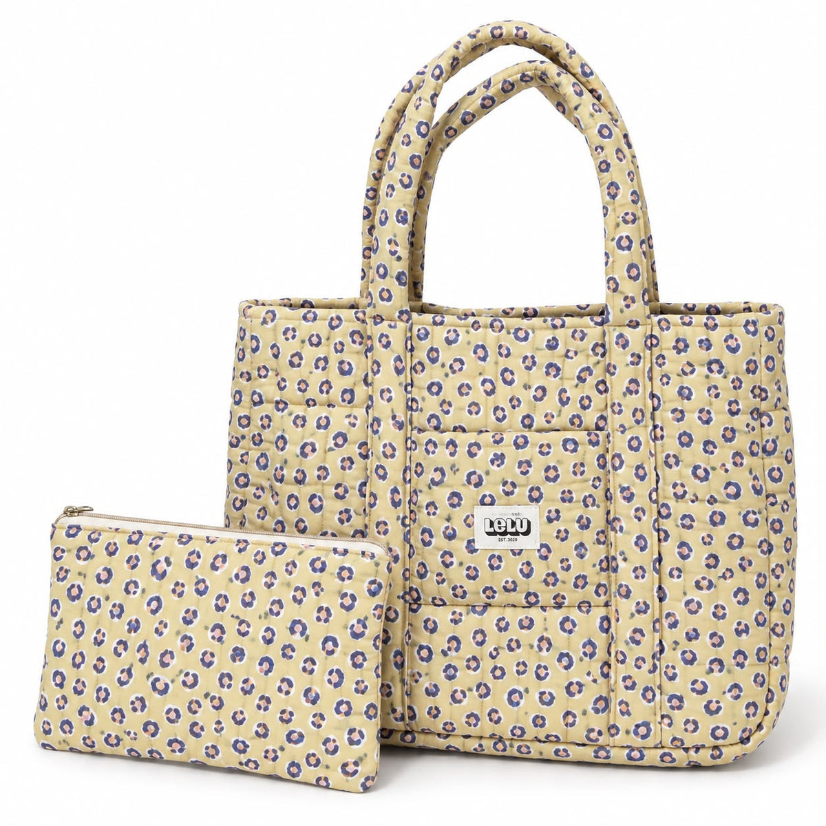 Patchwork Bag - Beige