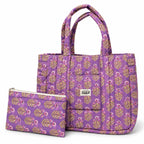 Patchwork Bag - Purple