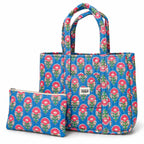 Patchwork Bag - Blue