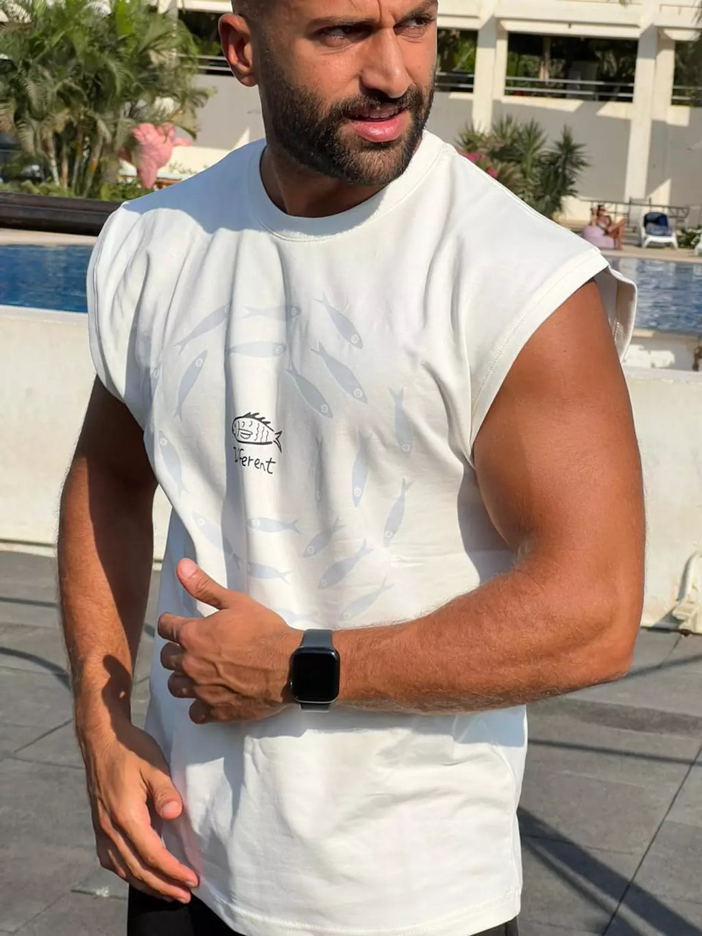 Magic fish sleeveless