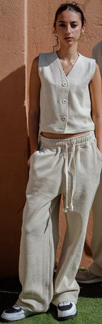 Vest mono set
