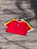 Retro crop boxy
